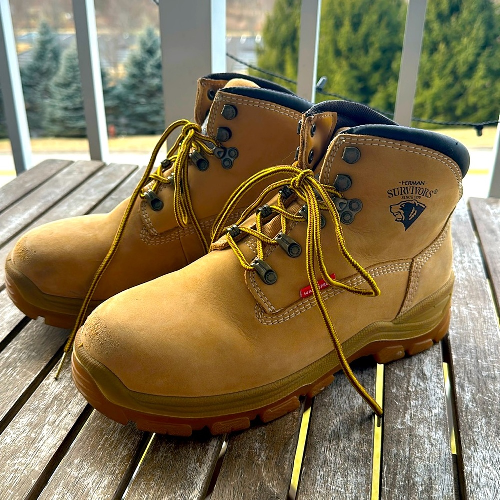 Herman Survivors since 1879 Waterproof genuine leather Hikers and safety boots